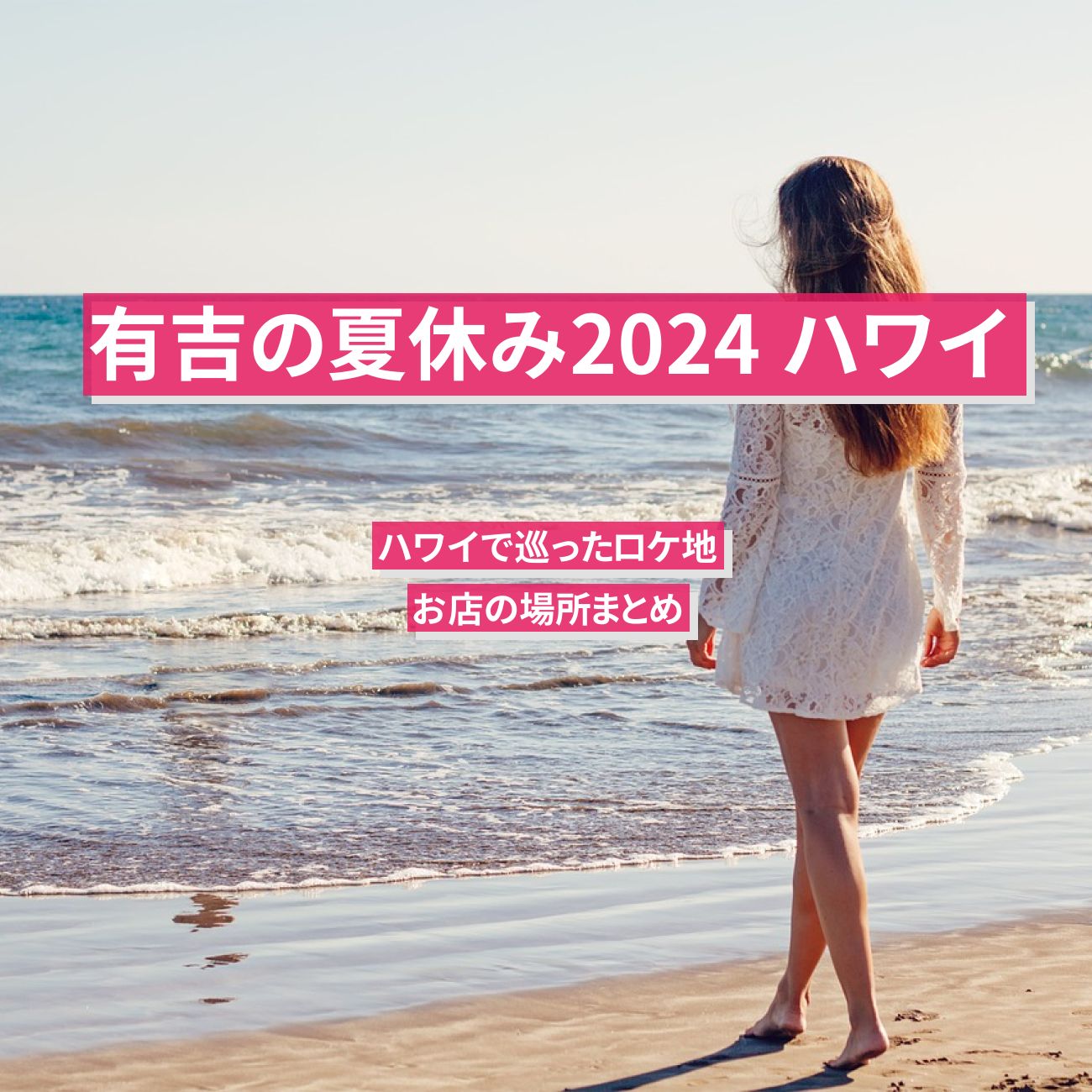 【有吉の夏休み 2024】ハワイで巡ったロケ地・お店の場所のまとめ